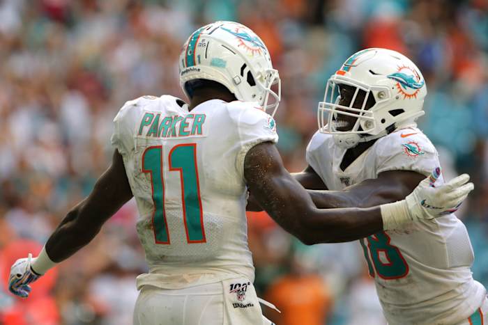 DeVante Parker, Preston Williams, Miami Dolphins